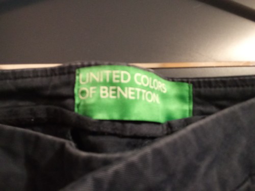 Hose blau united color - hose,