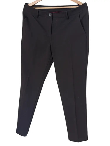 Schwarze benetton stoffhose - schwarze,