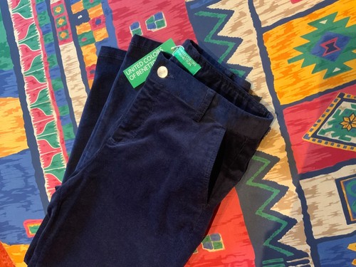 Benetton cordhose blau - benetton,