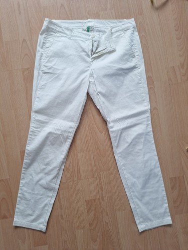 Weiße benetton hose größe - weiße,