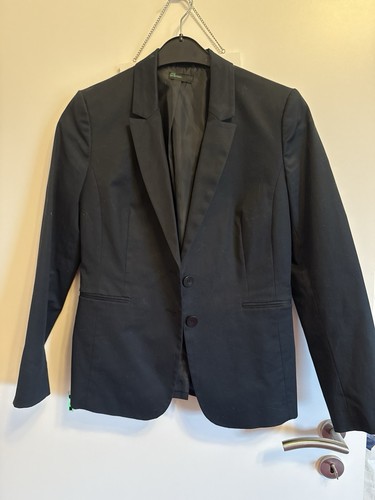 Benetton blazer schwarz 38 - schwarz,