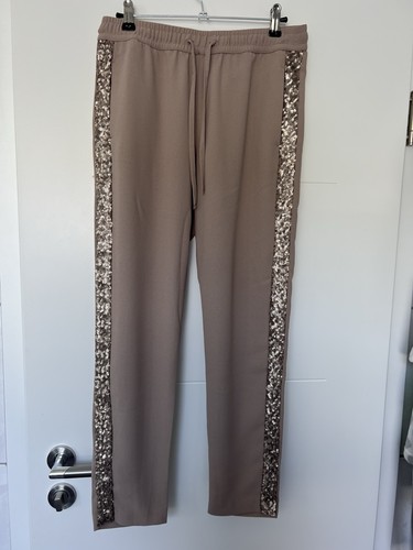 Benetton hose mit pailletten - benetton,