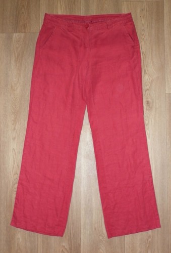 Benetton leinen hose ca - *,